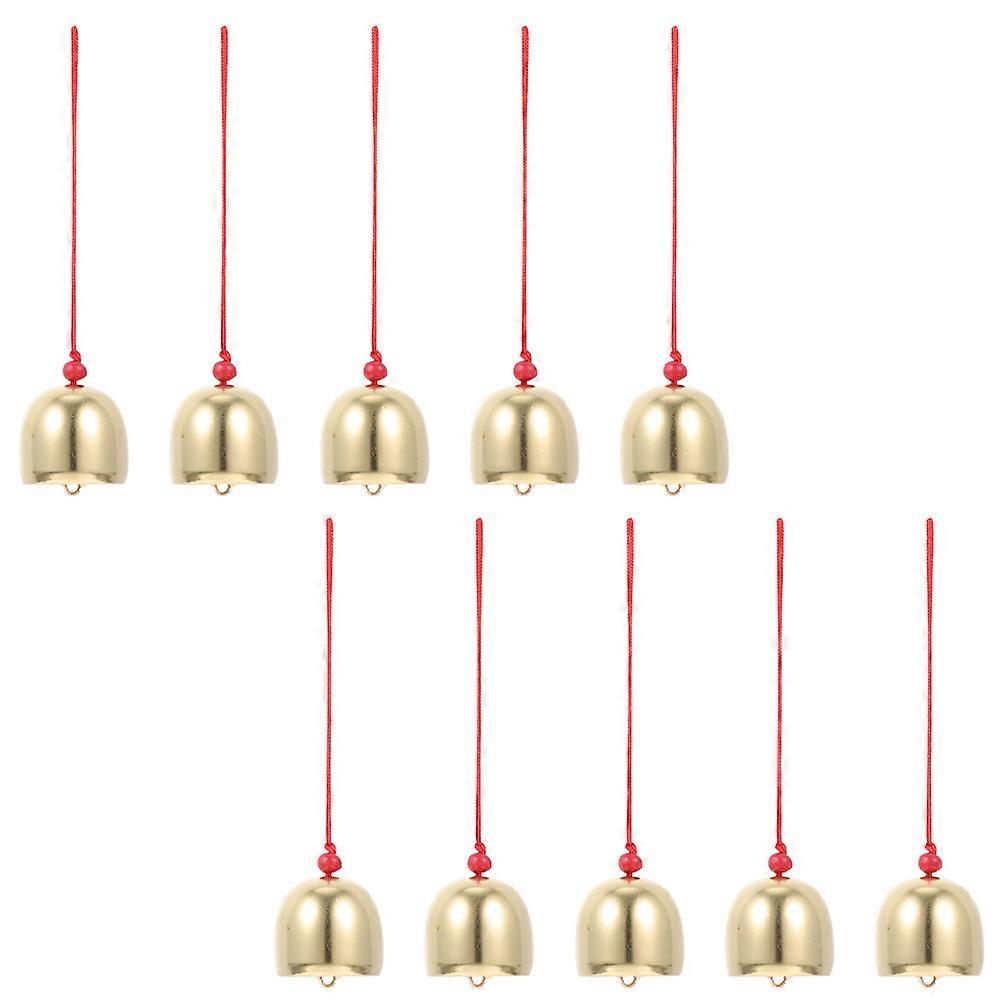 Door Copper Bell Hanging for Home 30Pcs Assorted Color