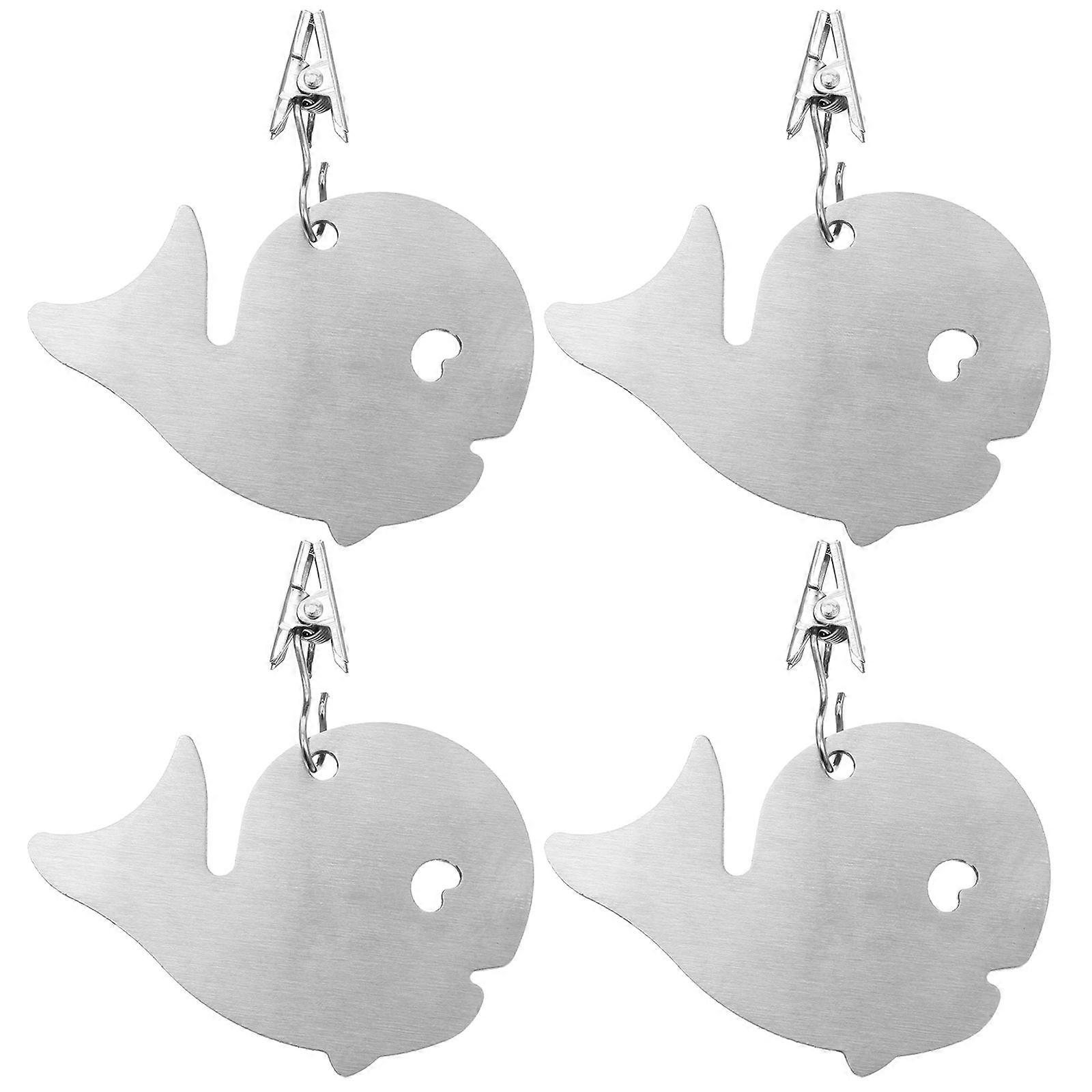 Table Cover Clips Tablecloth Weights for Home Use 12Pcs Silver