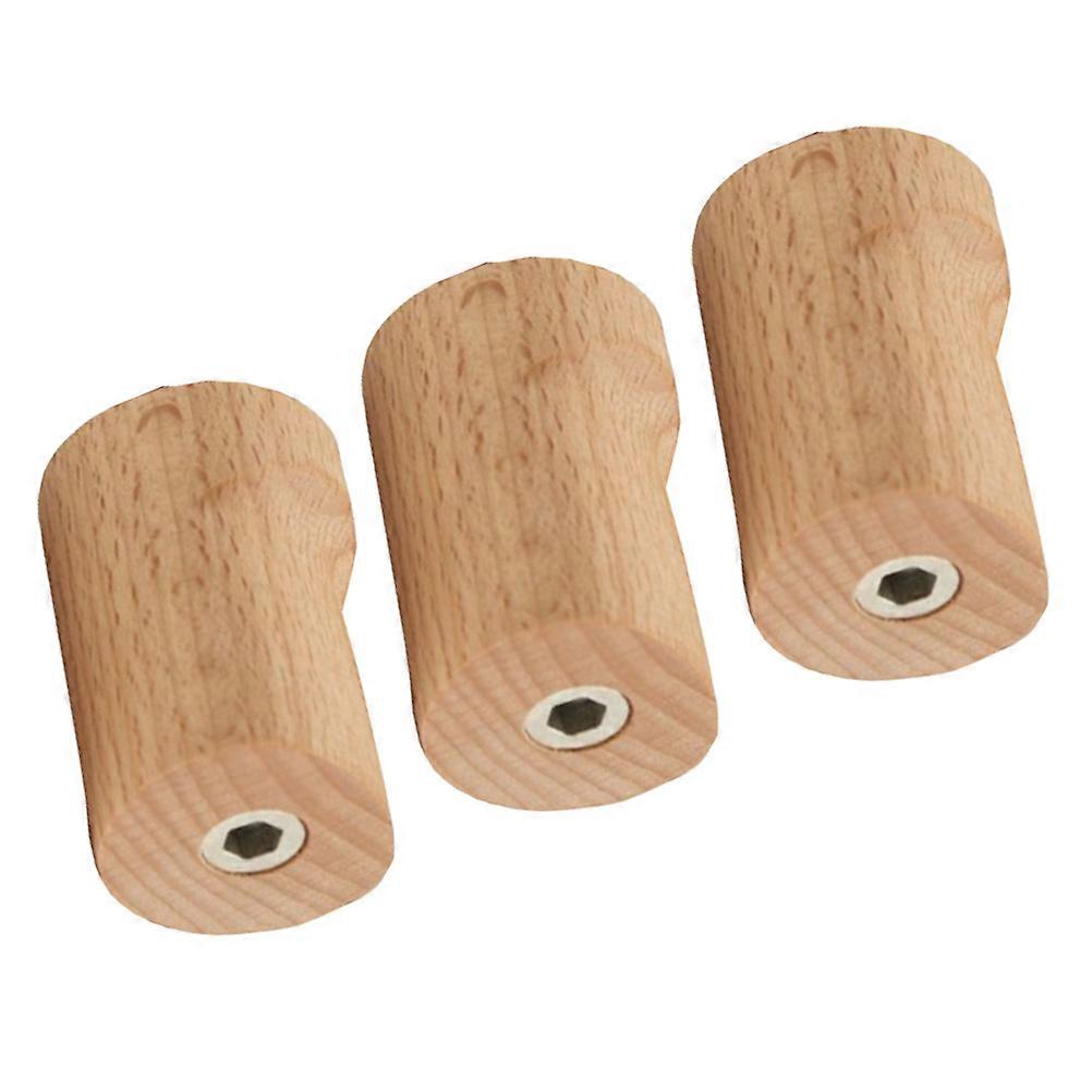 Wooden Wall Mounted Hook Clothes Storage Hook for Storage Use 2Sets