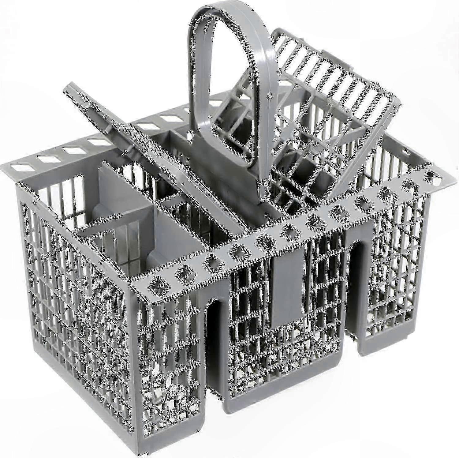2025 Dishwasher Cutlery Basket with Removable Handle