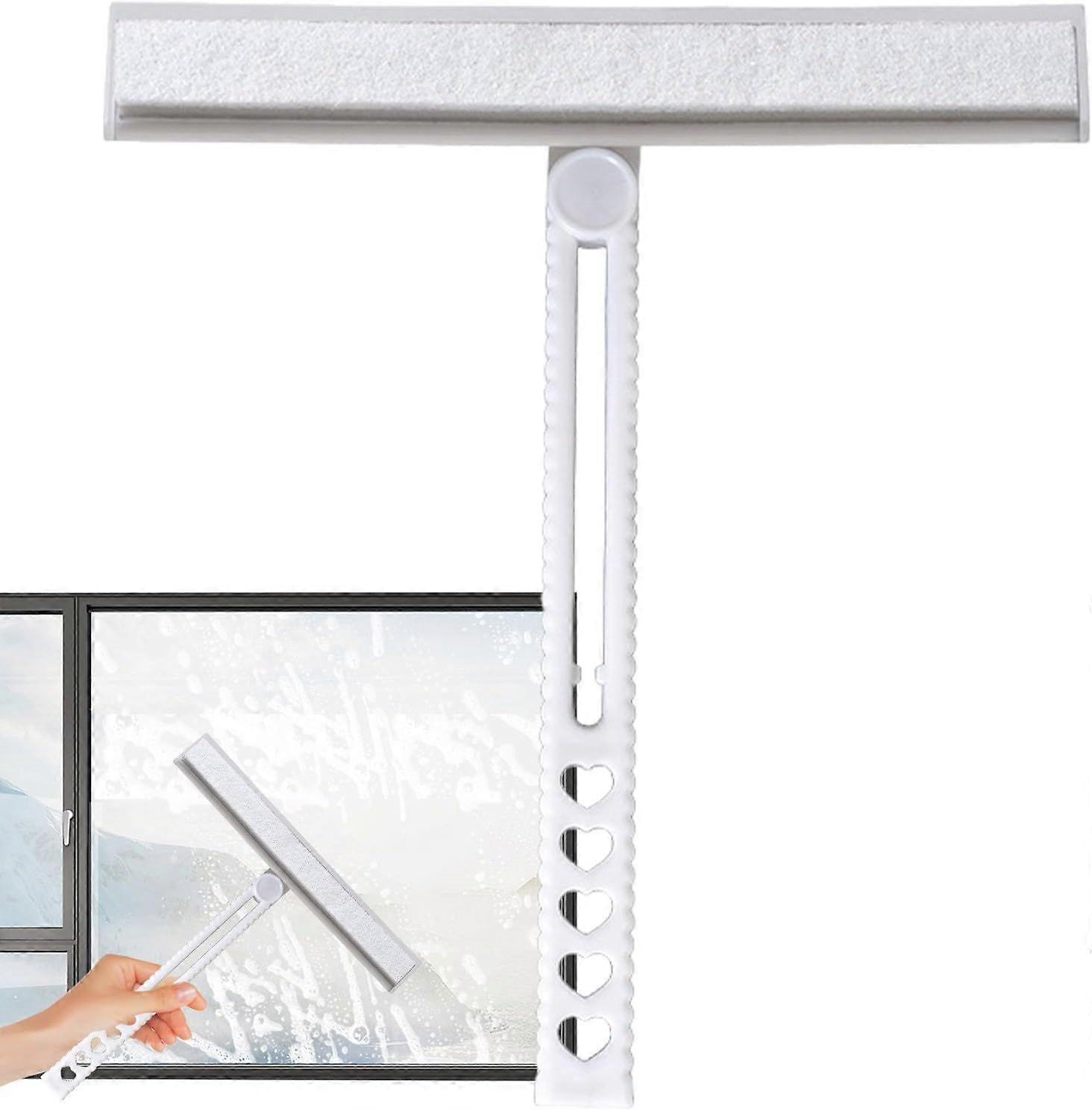 Window Squeegee for Home Use, Multi-Purpose Manual Cleaning Tool, Scraper for Bathroom Shower and Mirror | for Car Windows Mirrors Doors House Tiles