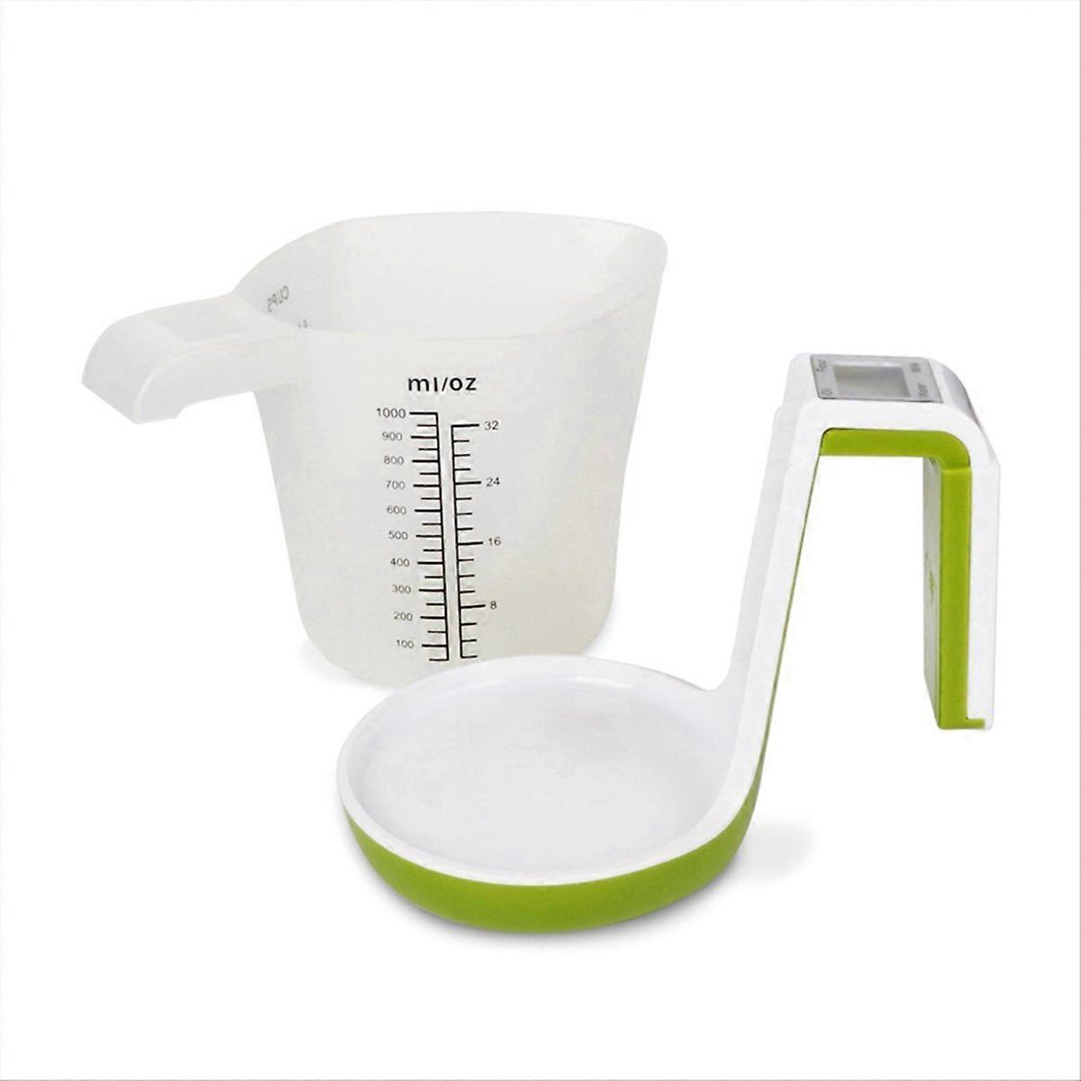 Elektronische Messbecherwaage mit LCD-Display, digitale Lebensmittelwaage