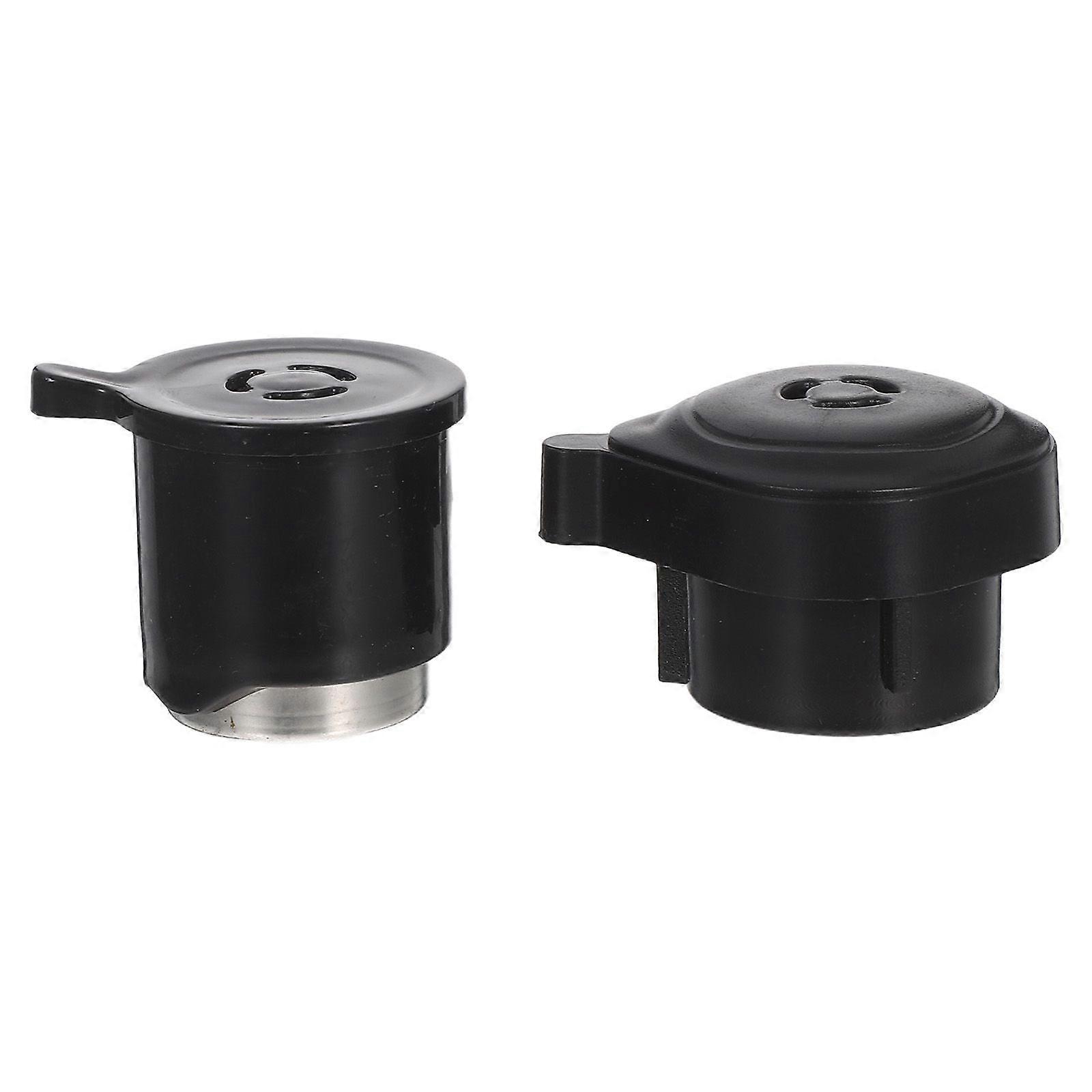 2pcs Steam Release Valve: Pressure Cooker Valve Replacement - Universal Steam Release Handle Safety Exhaust Handle - Cooker Lid Vent Cap for Pressure 