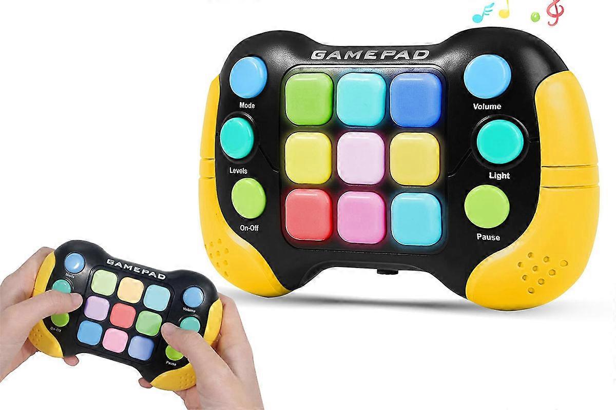 Fast Press Push Game Fidget Toy Handle Flashing Handheld Game