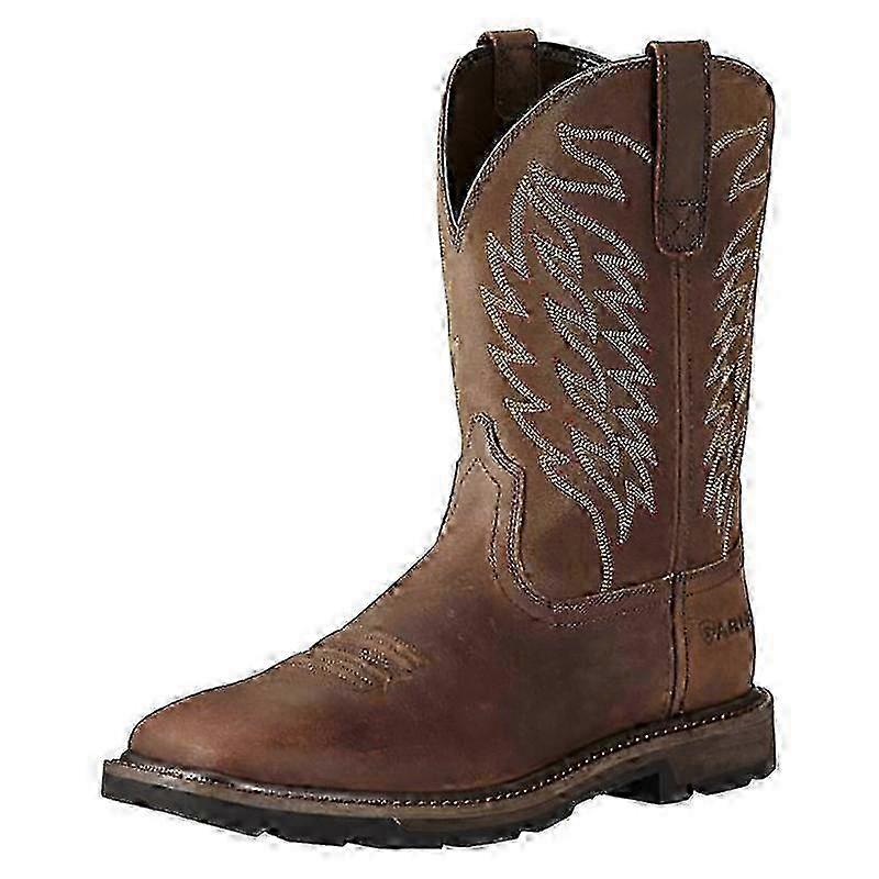 Men's Groundbreaker Wide Square Toe Work Boot 0403