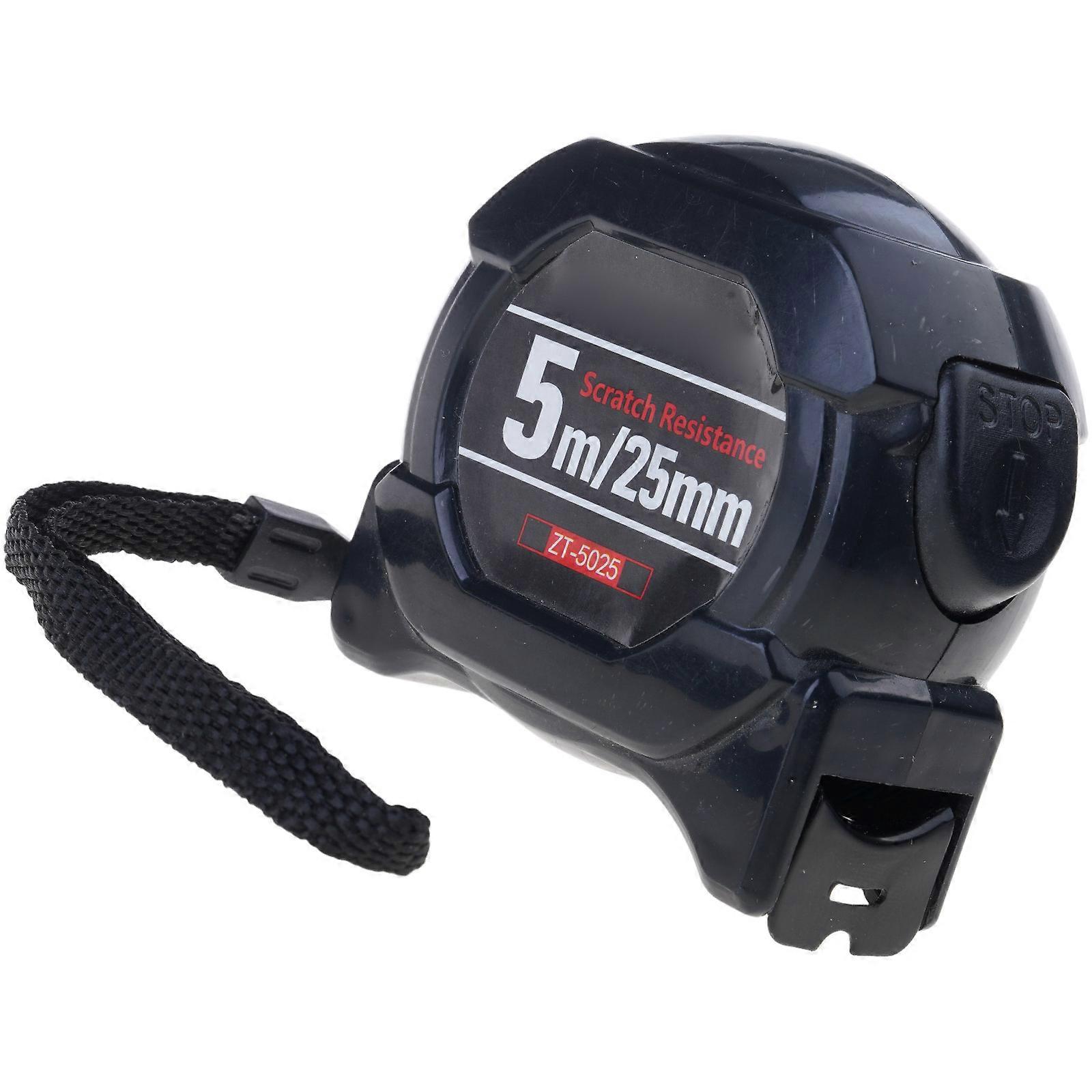 19mm/25mm Width Metric Ruler 500cm/16.4ft Tape Measure with Auto Lock and Back Clip Fluorescent Green Measuring Tape Multicolor