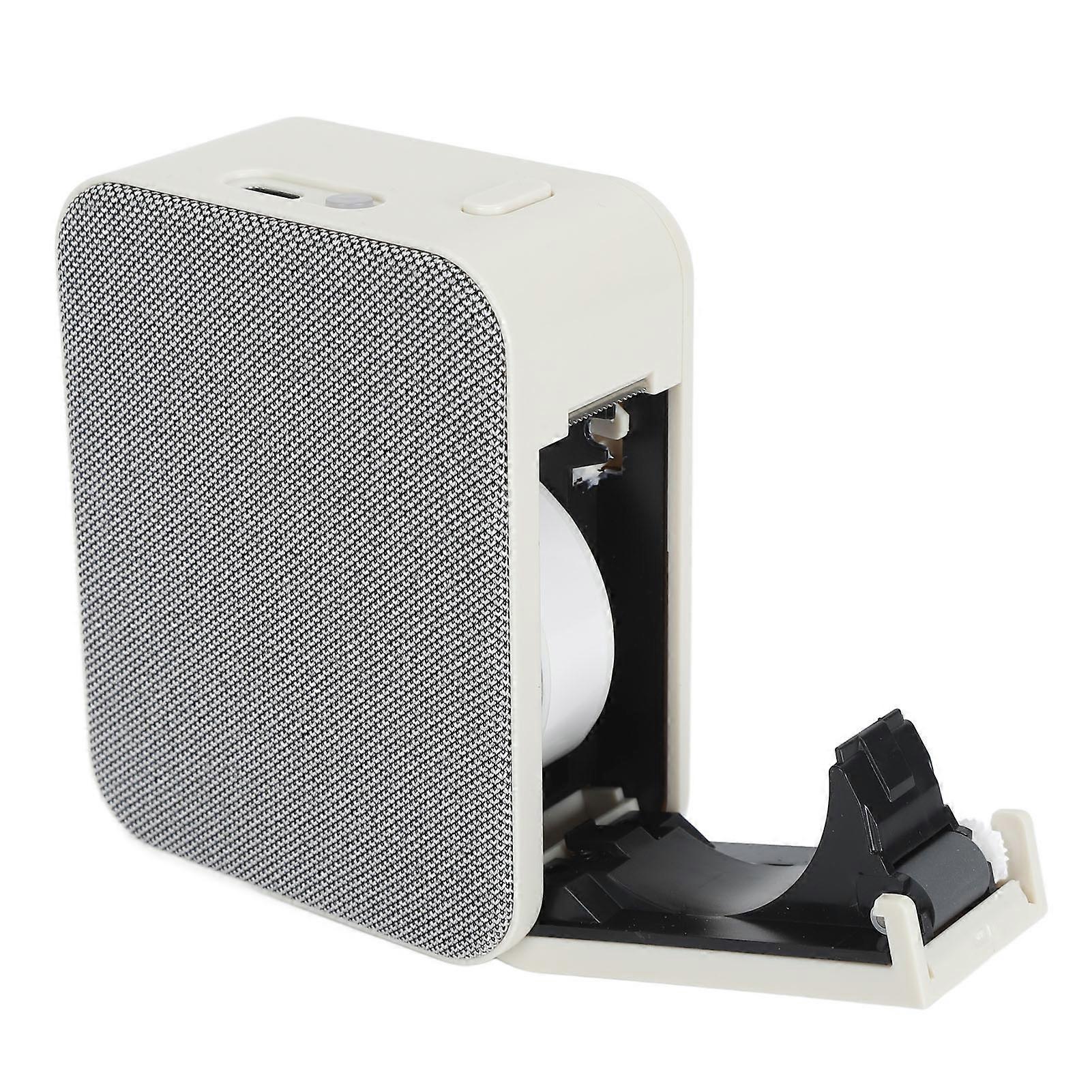 Thermal Printer BT USB Rechargeable Label Printer for Food Makeup Cable Identification Office Supplies