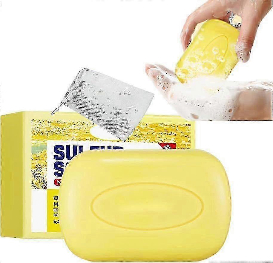 Purifying Sulfur Body Wash Sulphur Soap, Clarify, and Refresh-Deep Cleansing for a Clear & Moisturizes Skin, Enjoy a Soothing Shower Experience, TOP