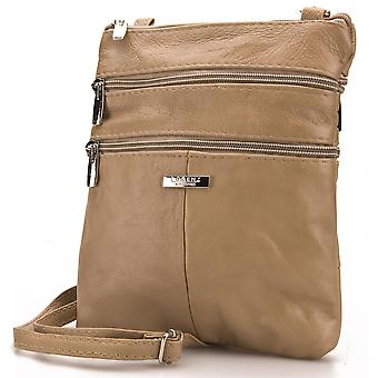 Lorenz Womens Small Leather Bag Crossbody Handbag Soft Leather