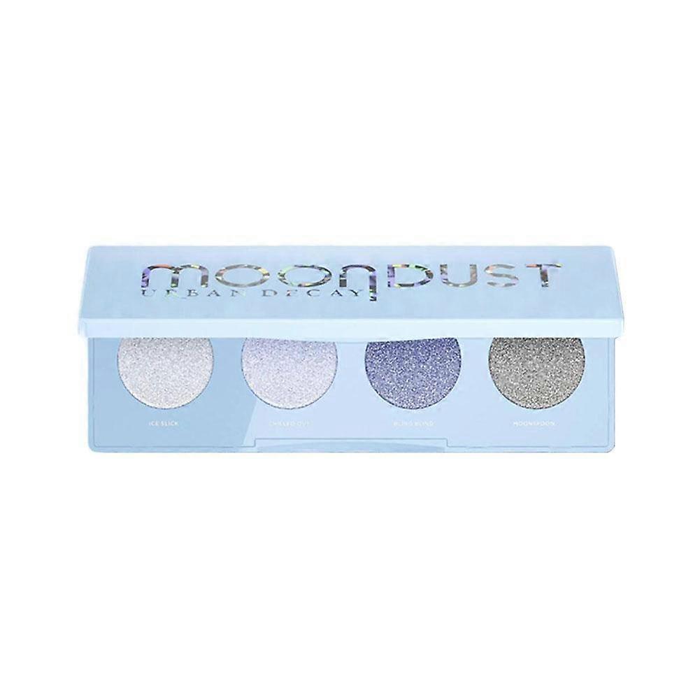 Professional Eyeshadow Palette 4 Colors Matte and Shimmery Long Lasting Hypoallergenic with Dual Ended Brush Portable for Travel Makeup
