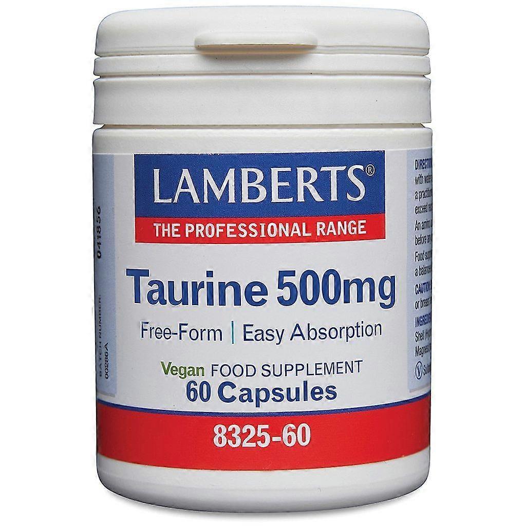 Lamberts Taurine 500mg Capsules 60 (8325-60)