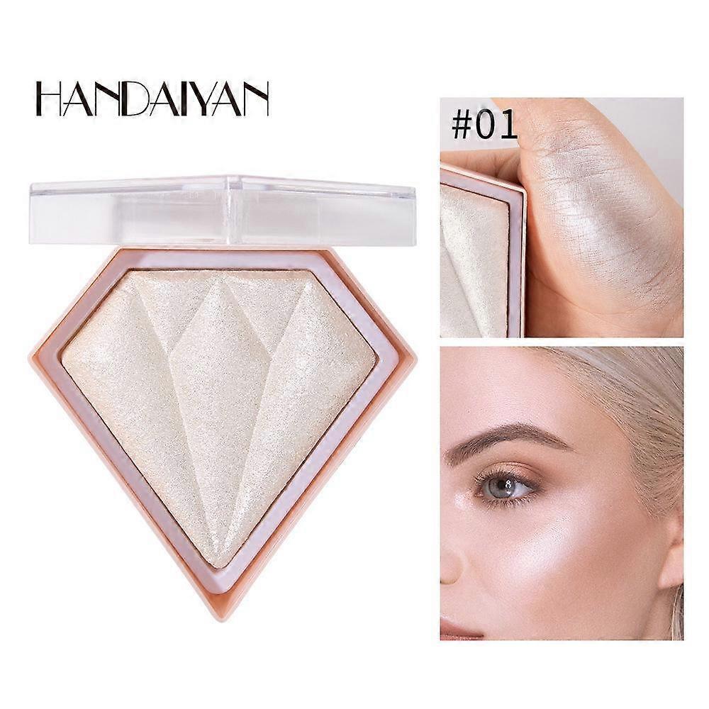 High-gloss Pressed Powder Modified Contour Three-dimensional Brightening Complexion Repair Glittering Powder Nose Shadow