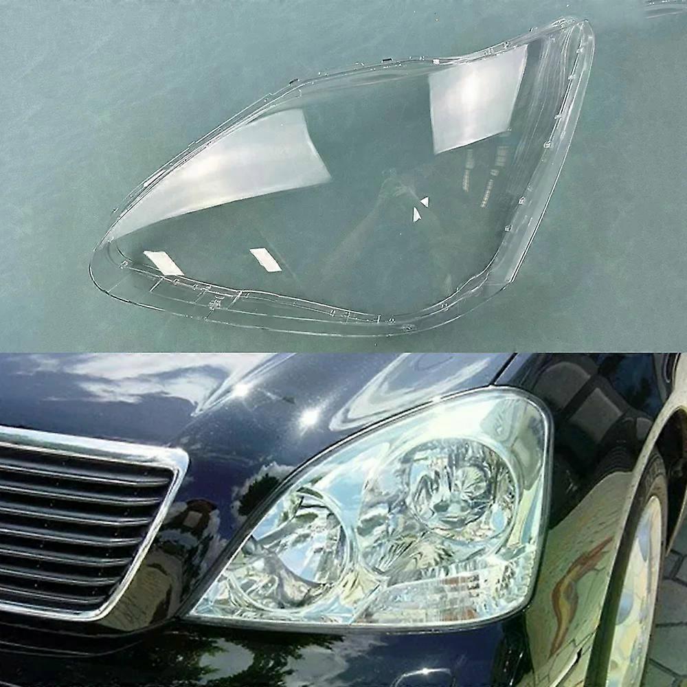 For Lexus LS430 2004~2006 Headlamp Transparent Cover Lamp Shade Headlight Shell Lens Plexiglass Replace Original Lampshade