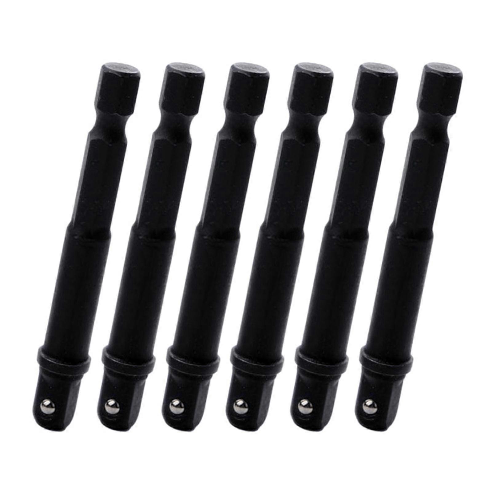 Multiple Purpose 6 Part Port Link Set For Drill Mobile Screwdriver Spell Leg Bit Owner Multicolor