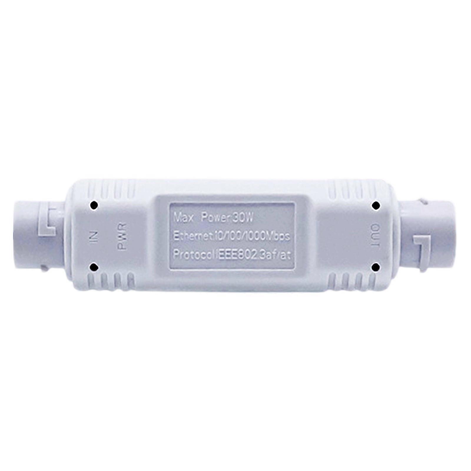 Long Ranges POE Extender 48V Waterproof Ethernet Repeaters 1 In 1 Out Design For Outdoor Networking Installations Multicolor