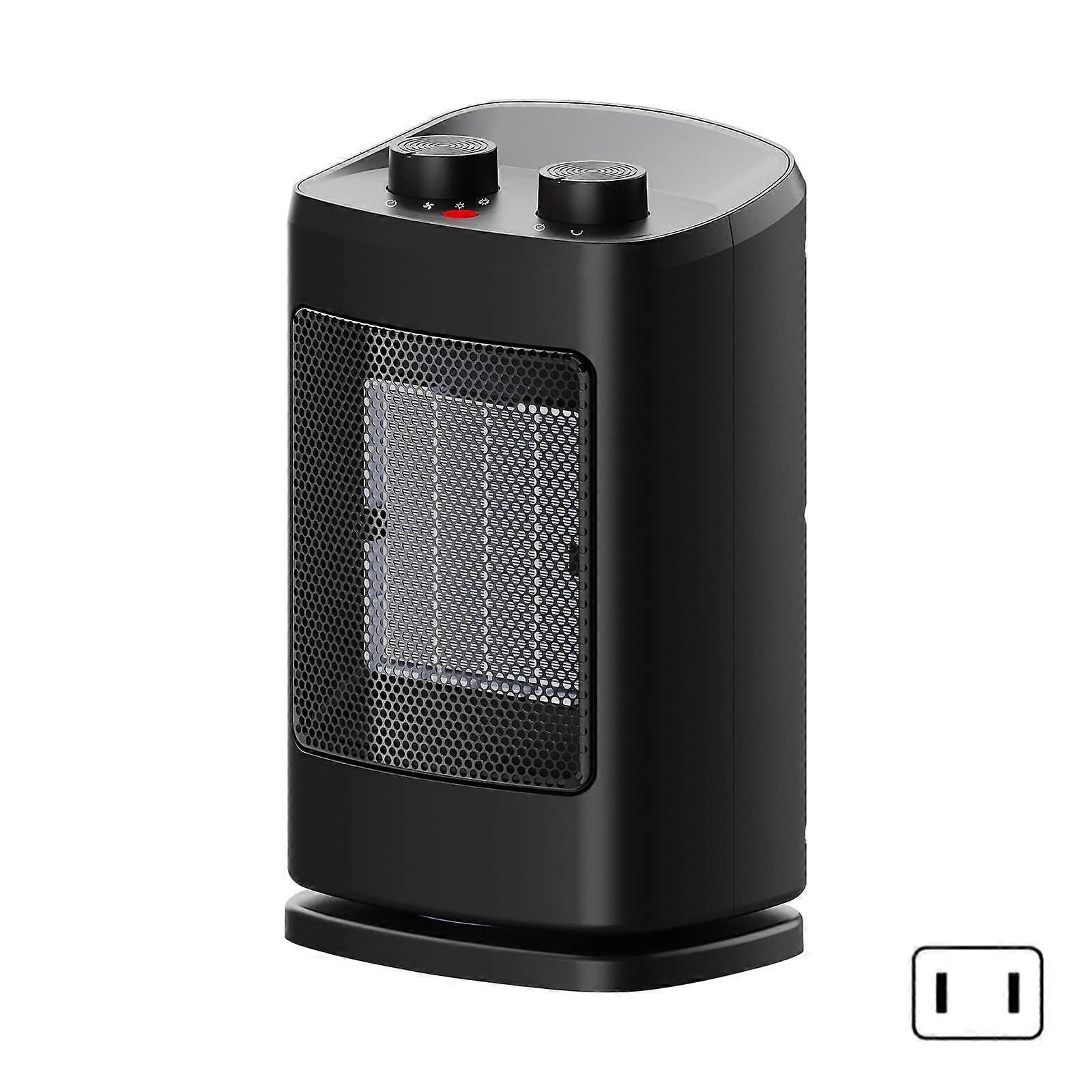 Energy Efficient Small Heaters Quick Heating Device Quiet Table Heaters Plastic Texture Suitable for Dorms Living Room Multicolor