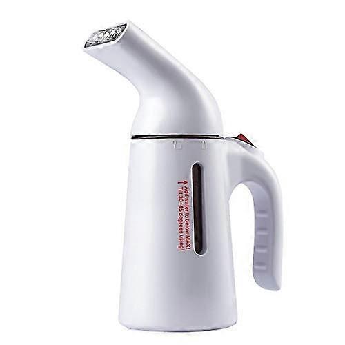 Handheld Clothes Steamer Portable Garment Wrinkle Remover for Travel and Home Use White Plug Type 1