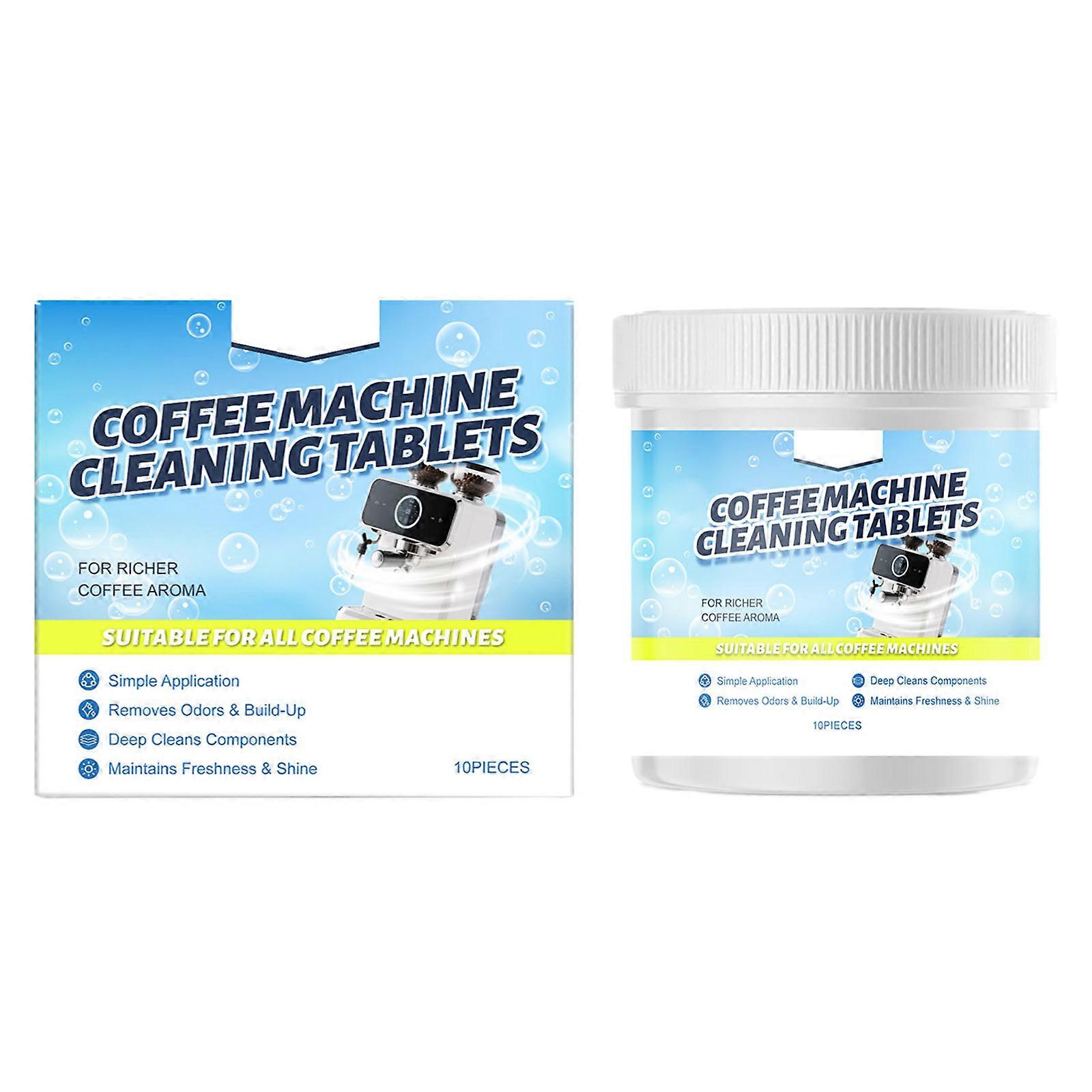 Nontoxic Coffee Equipment Cleaner Tablets Eliminate Water Scale Build Up On Filters And Internal Parts Multicolor