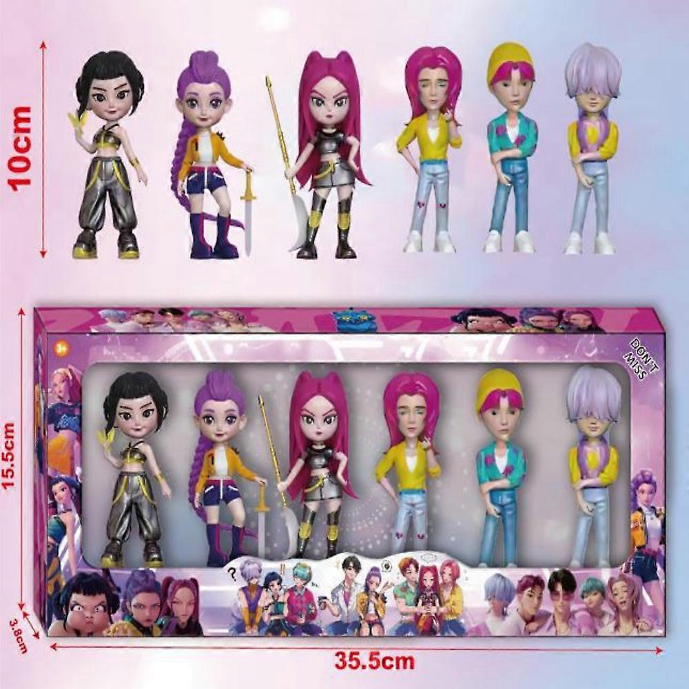 Figurine Demon Hunters – Rumi/Mira/Zoey, Modèle PVC 30 Cm, Collection Détaillée, Cadeau Pour Fans De K-Pop Et Chasseurs