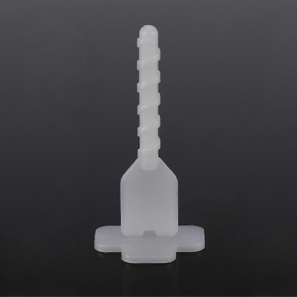 100pcs Plastic Floor Wall Tiling Spacers Strap Tile Flat Leveling System Tools(" " Base)