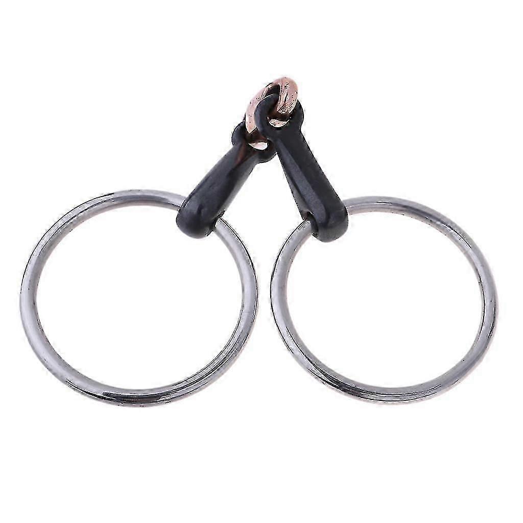 Copper Link Eggbutt Snaffle Bit Ring Snaffle Bit for Horse