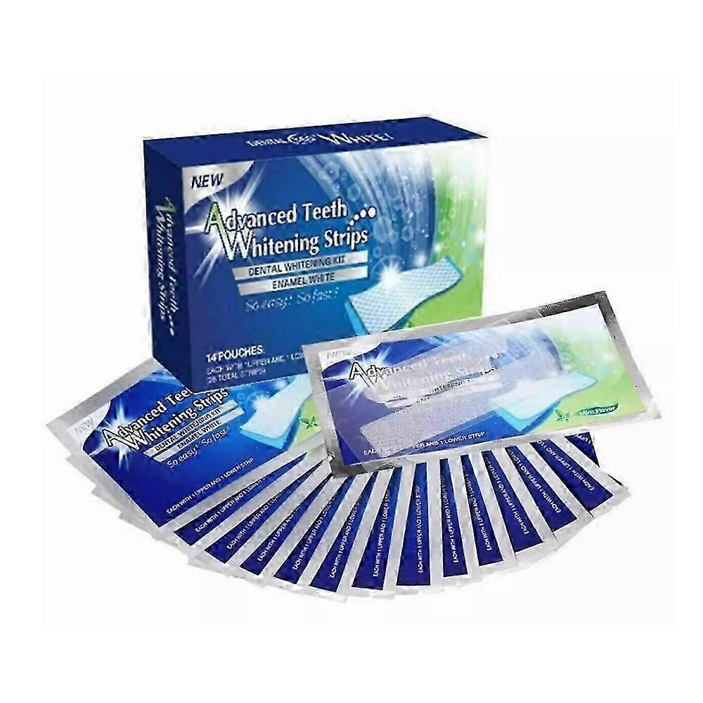 84pcs Professional Advanced Teeth Whitening Strips Home Tooth Bleaching
