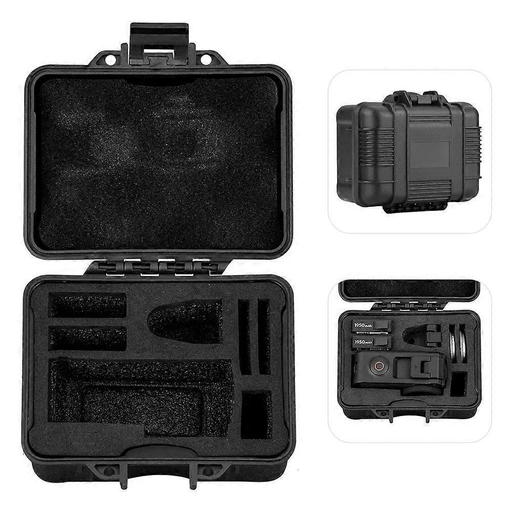 BRDRC Carrying Case for DJI Osmo Action 5 Pro/4/3 Action Camera Shockproof Large Capacity Storage Bo
