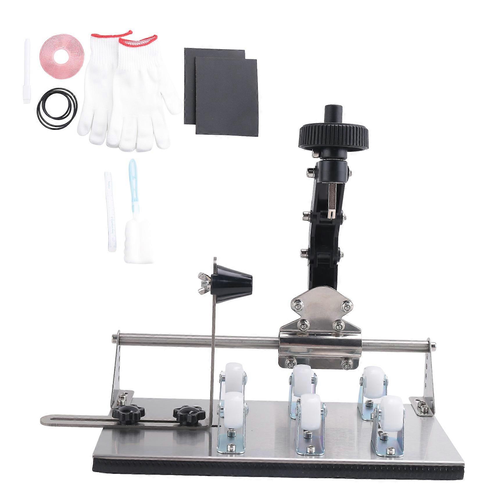 Glass Bottle Cutter, Upgraded Curve Glass Cutting Tools for Round, Square Bottles and Bottlenecks, DIY Craft Kit