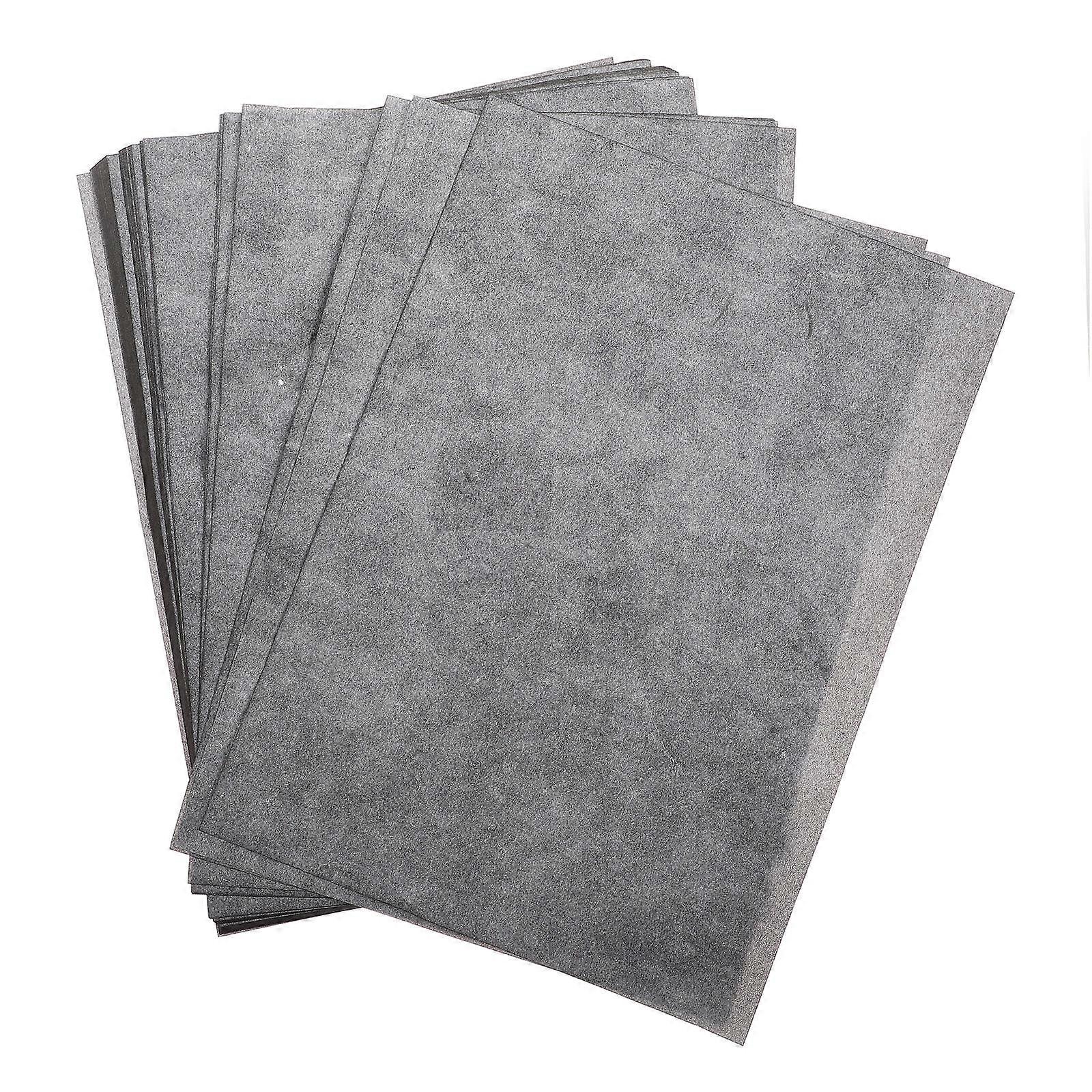 100 Sheets of Carbon Transfer Copy Paper One-side Transfer Paper A4 Carbon Paper