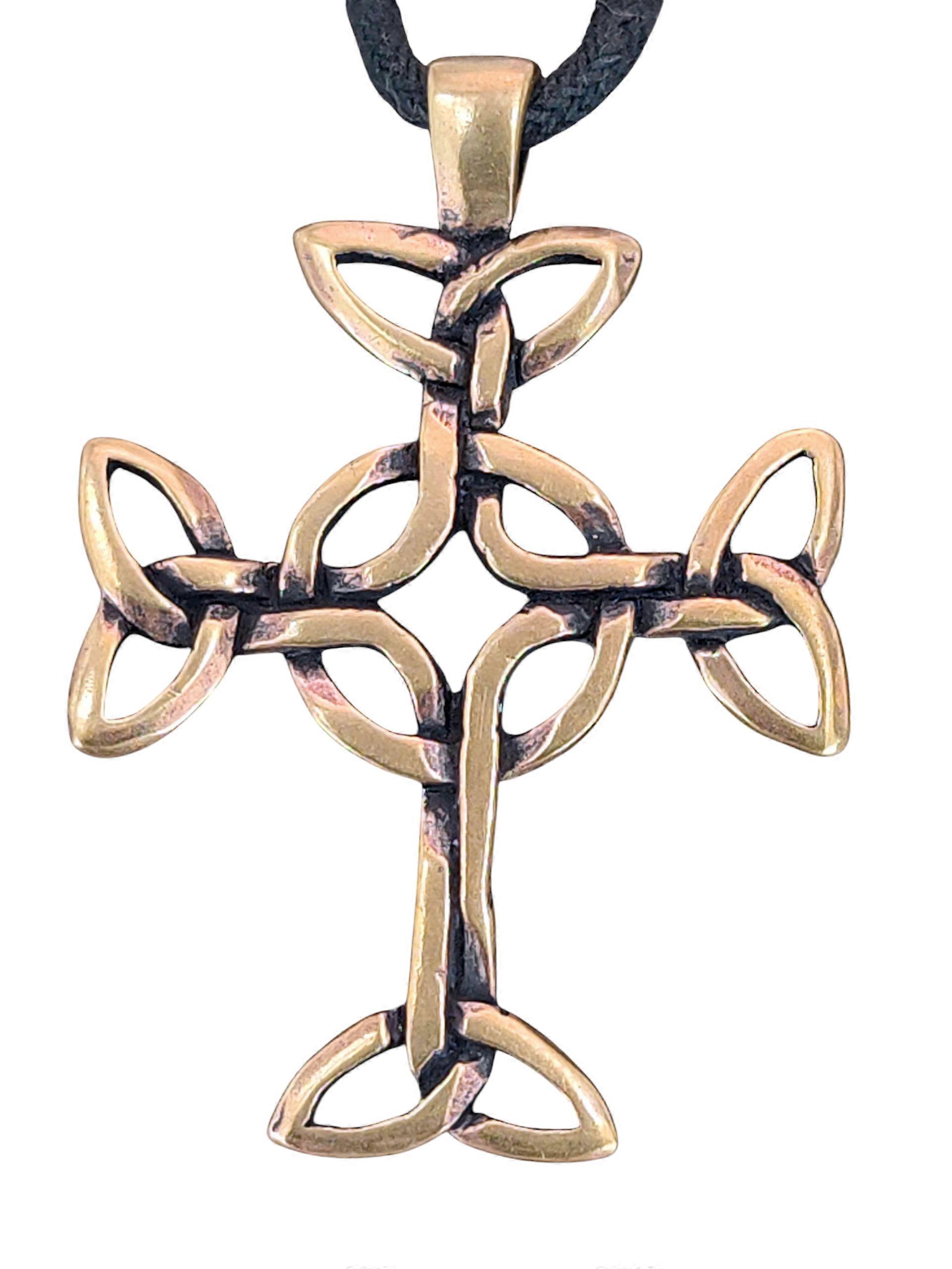 Pendant 83 Celtic Cross - Bronze