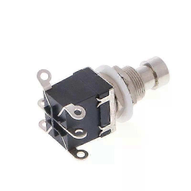 AC 250V/2A 125V/4A 6Pins DPDT Stomp Foot Switch for Double pole double throw stomp switch for effects pedals and electronics p