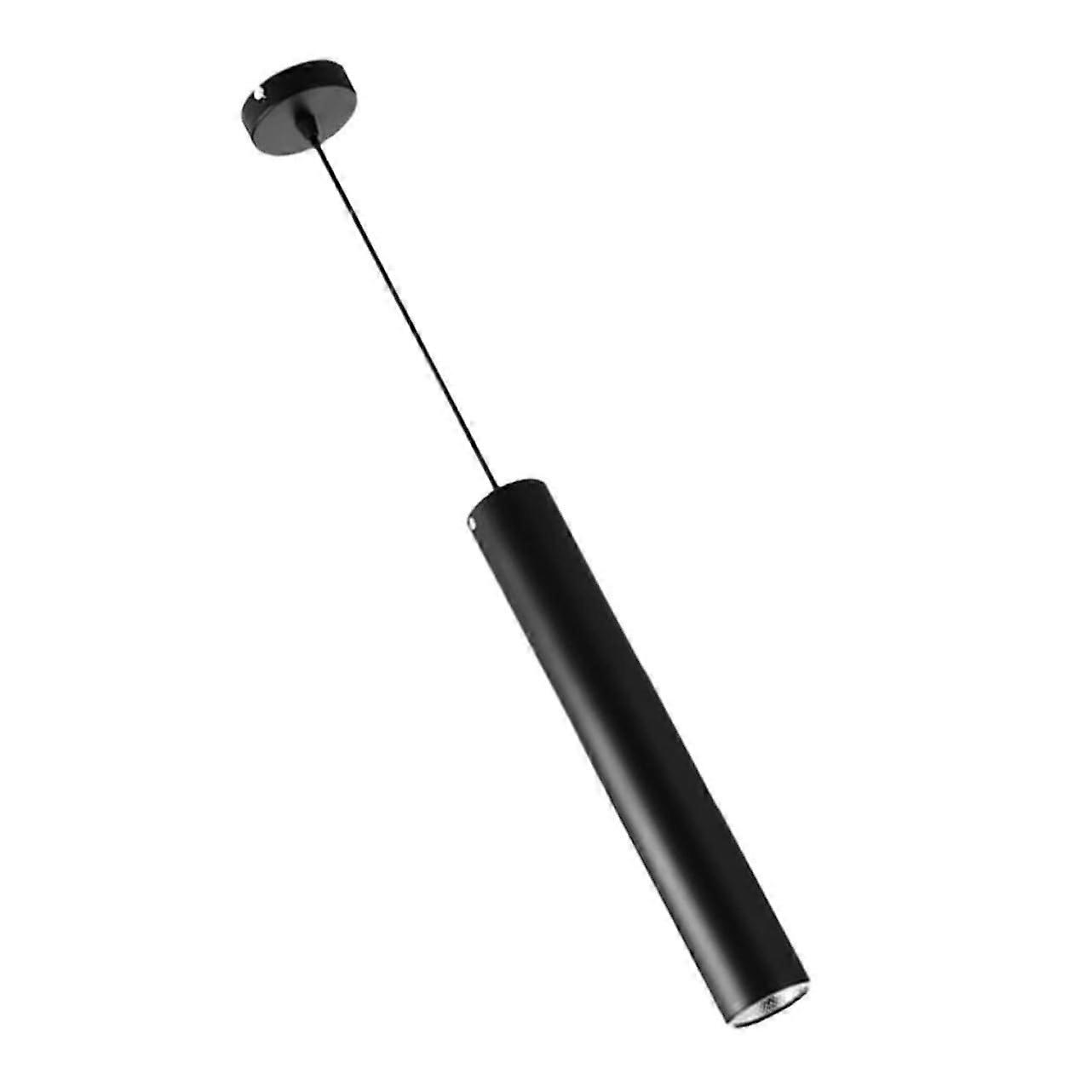 LED Chandelier Tube Light Modern Ceiling Lamp For Home And Hotel Lobby 12x30 CM  Color Rendering Straight Bar Design