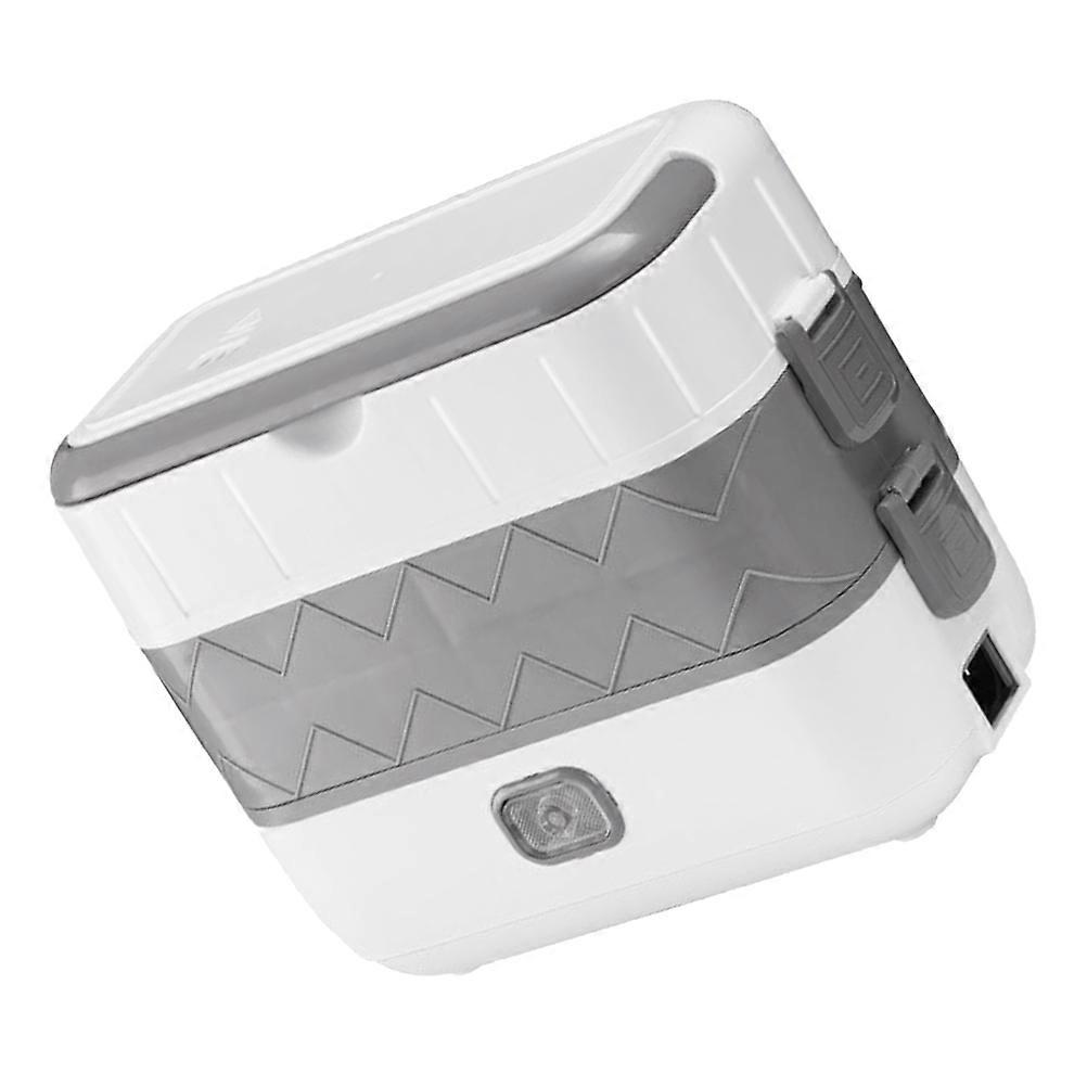 Portable Electric Lunch Box for Heating with Double-Layer Function