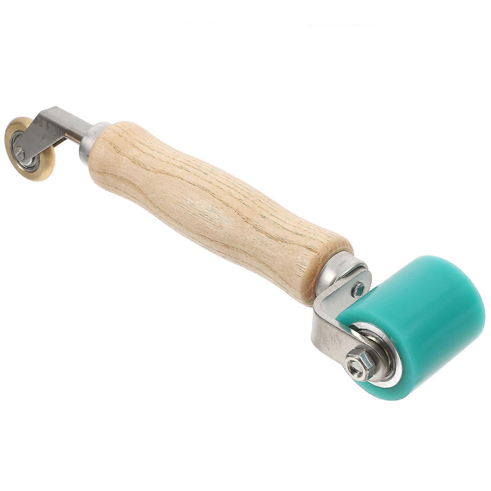 Double End Seam Roller Pvc Welding Tool for Construction Sites Multi Material Brass Detail 1Pack