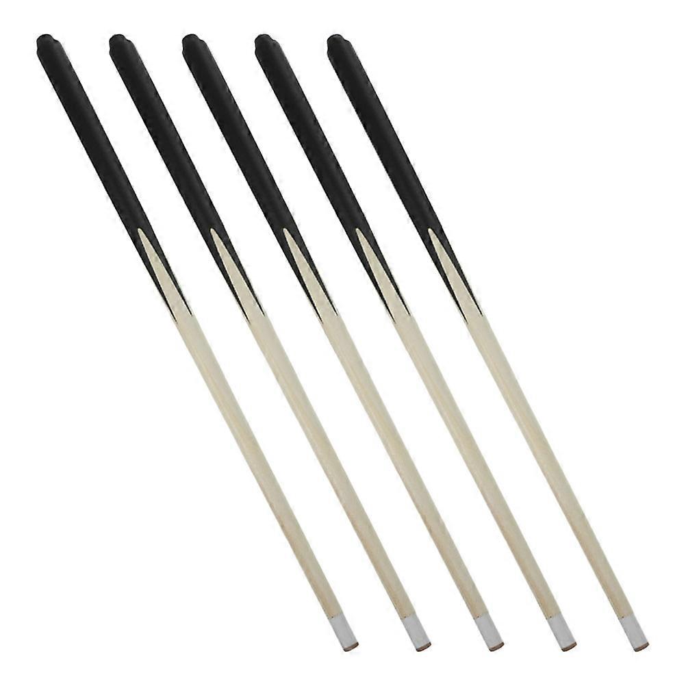 Children Short Pool Cues Mini Pool Sticks for Playing 5Pcs Professional Set