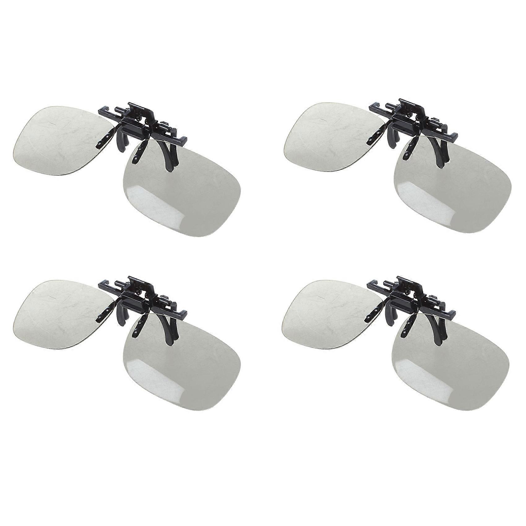 4 x óculos 3D Clip on para CINEMA E 3D NO PUB