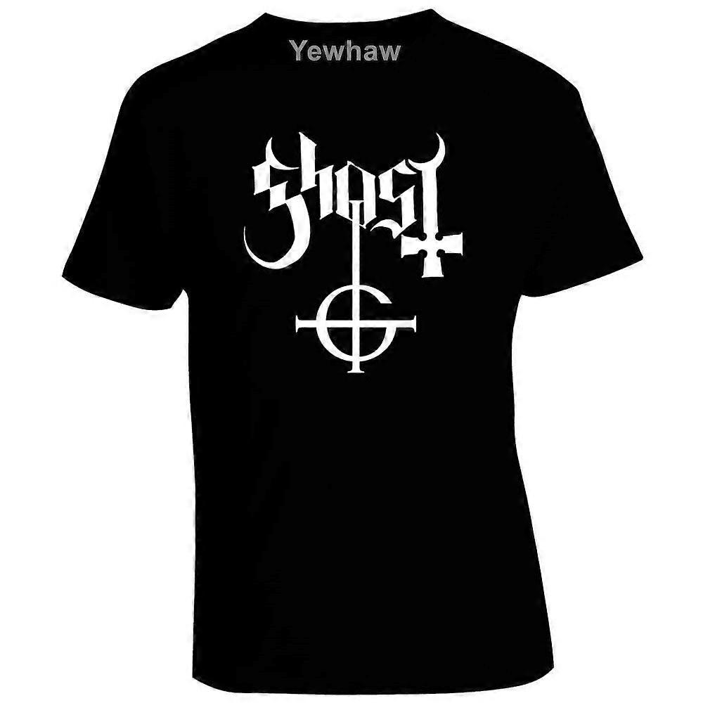 T-shirt met Ghost-logo