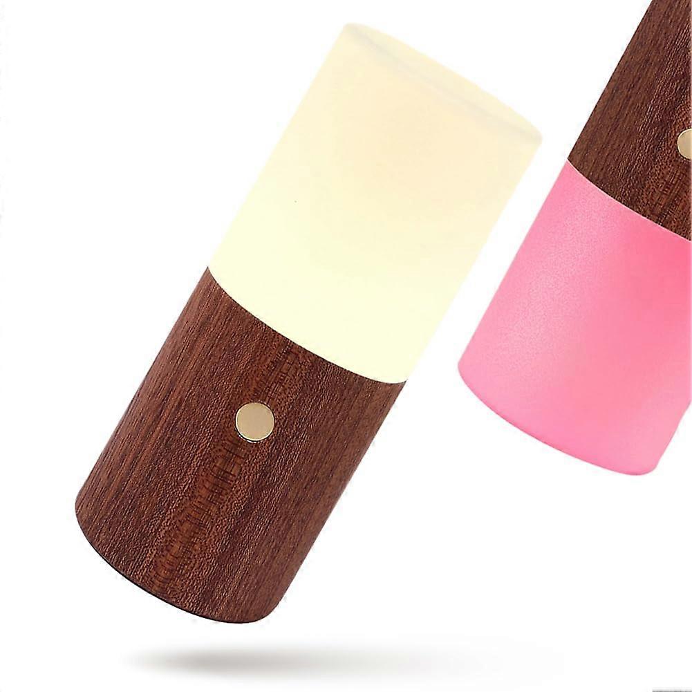 LED Table Lamp with Touch Control, Color Changing Bedside Light, Warm White RGB, USBC Rechargeable