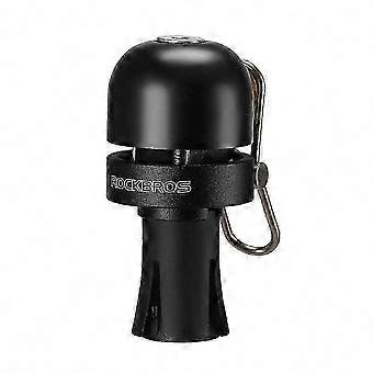 Campanello per bici da corsa, tappo manubrio da 18-25 mm, clacson impermeabile ad alto decibel, nero