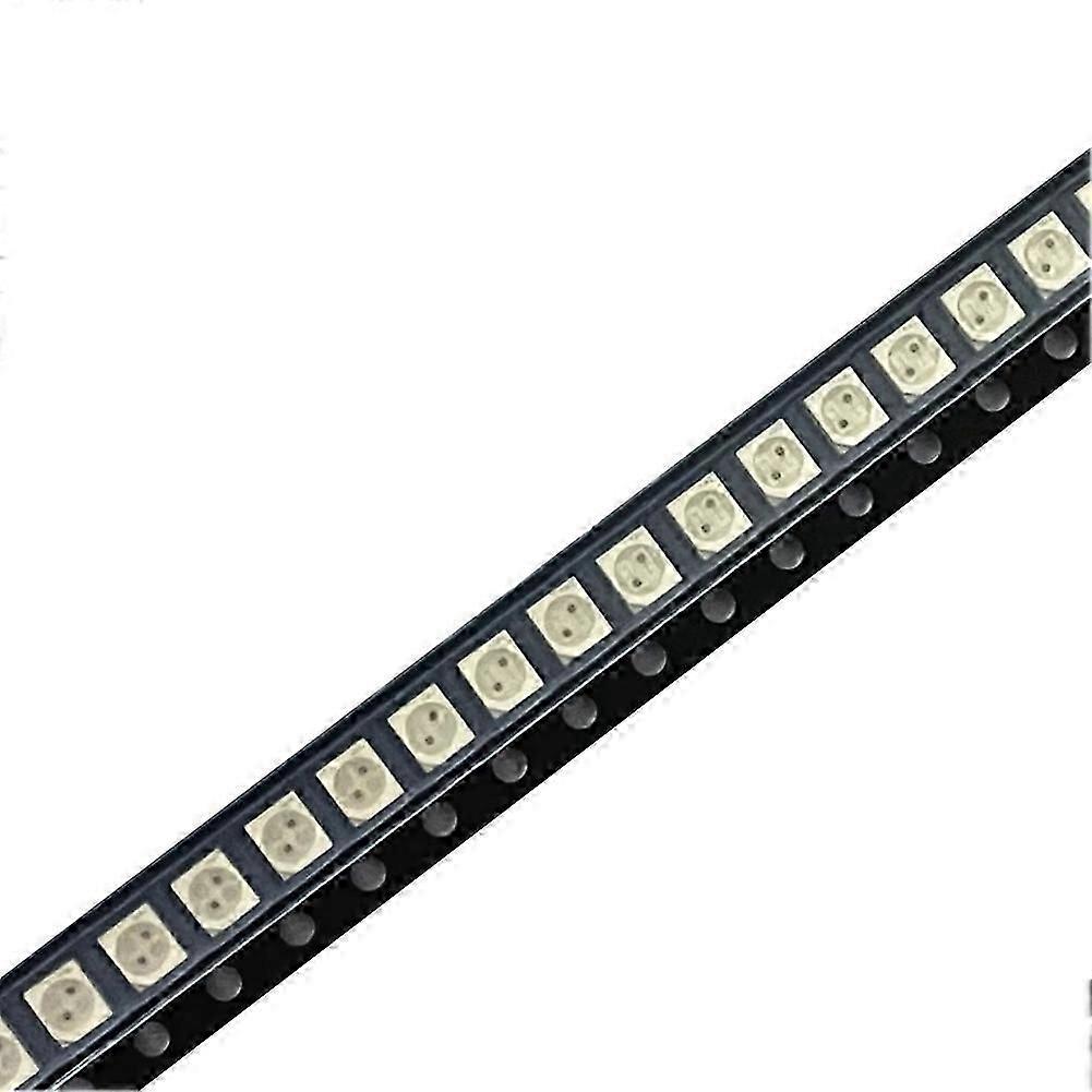 PLCC-4 3528 reverse pole LEDs 100pcs amber yellow