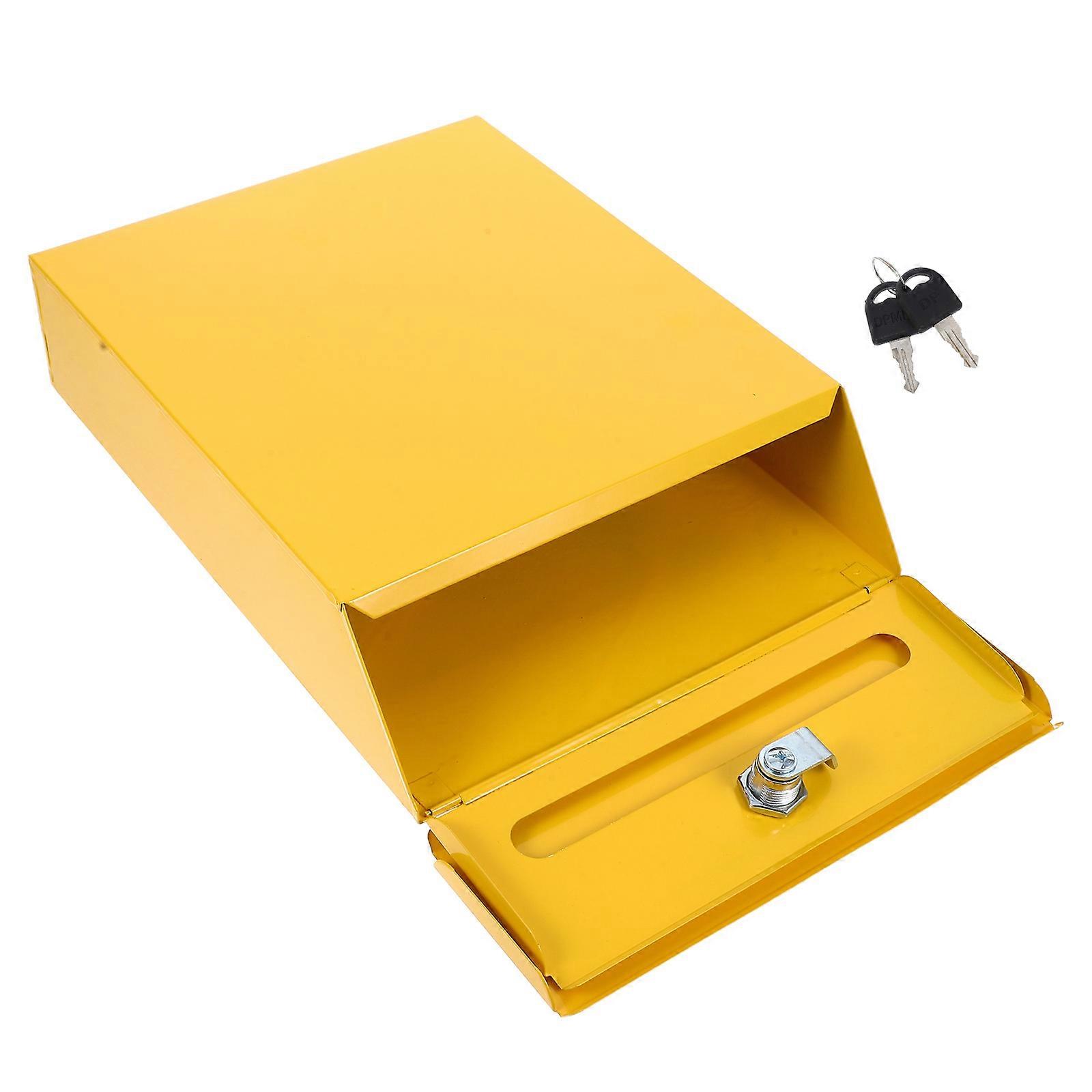 1pc European Style Creative Letter Box Iron Mailbox Post Box Mailbox