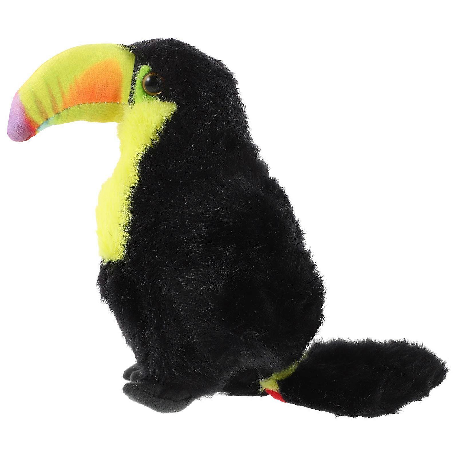 Soft Plush Toucan Toy Cartoon Designed Plush Toy for Decoration