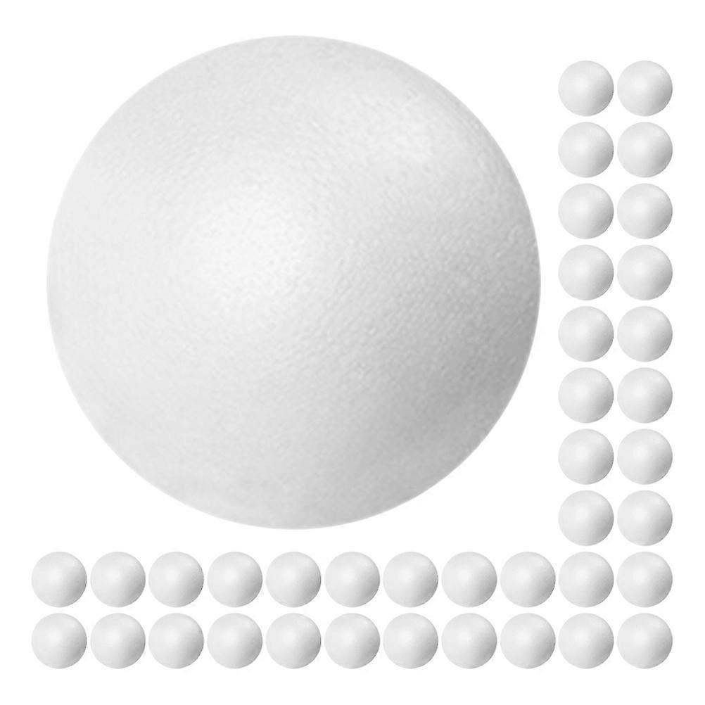 White foam Balls for Creative DIY Crafts and Party Decorations Durable Material Large Quantity 100pcs