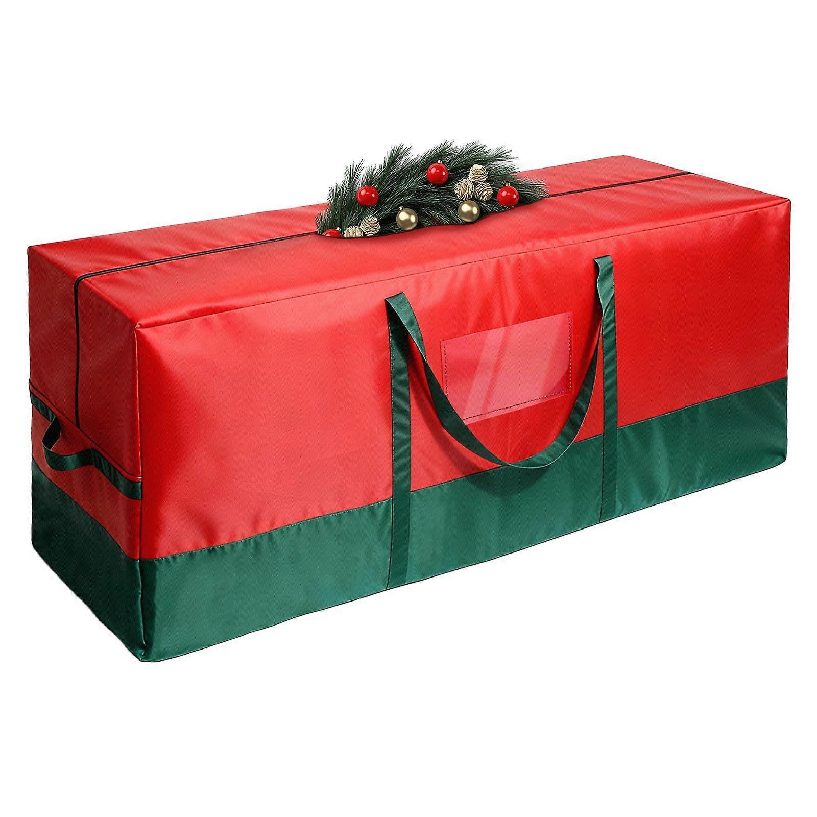 Christmas Tree Storage Bag for 10 Ft Artificial Tree, Extra Large Waterproof Oxford with Reinforced Handles