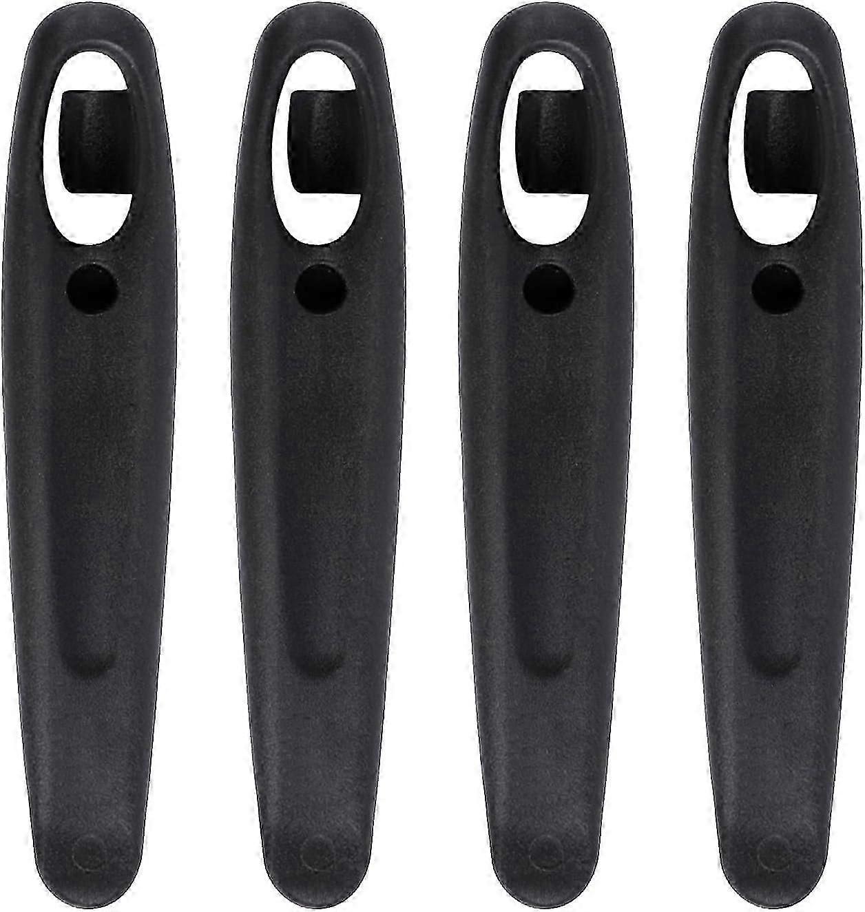 4Pcs Bike Nylon Tire Levers Tools, Black-JJ