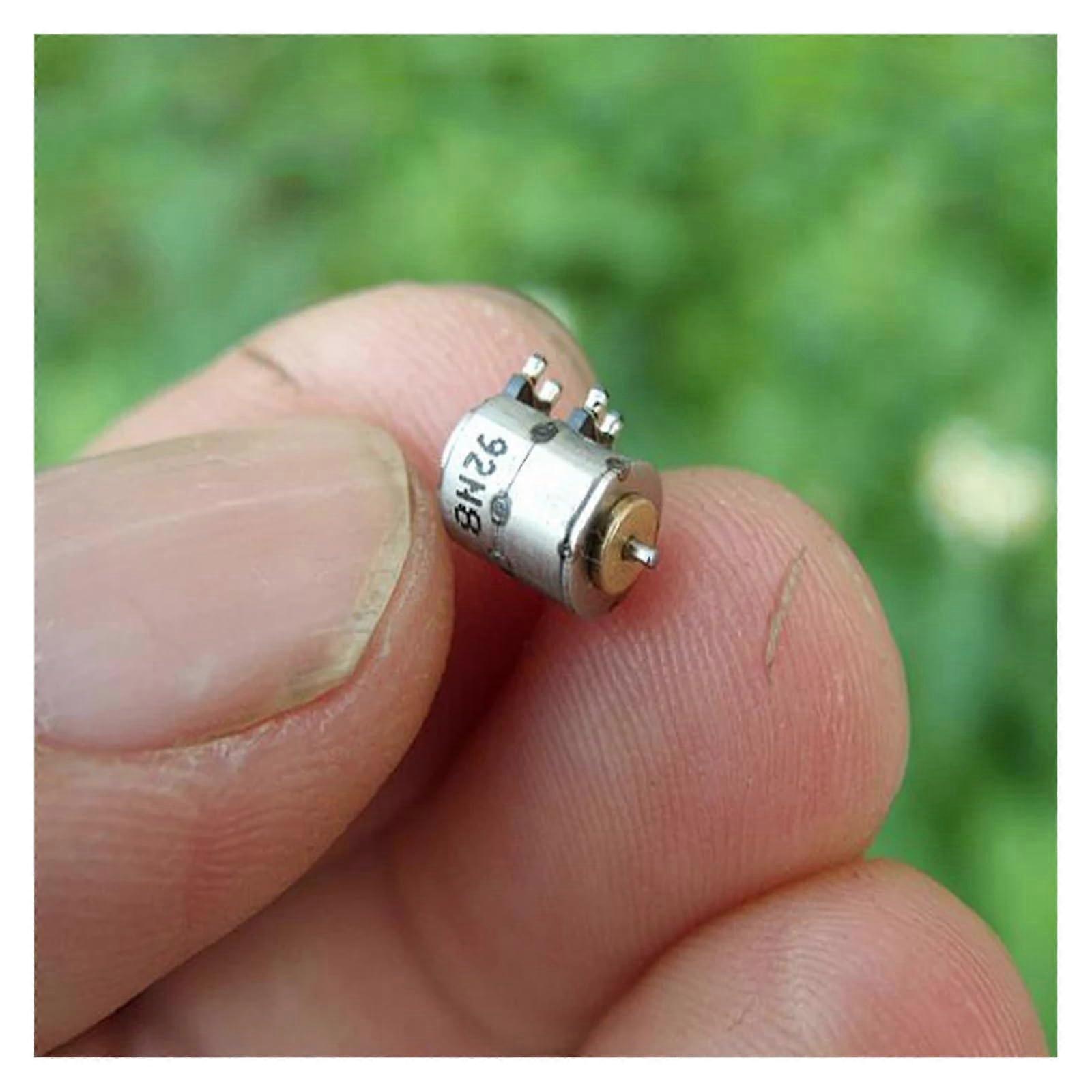 DC 5V 2 Phase 4 Wire Stepper Motors 4.7mm Diameter Size 4.7 x 6.5mm for Robotics and Automation Projects