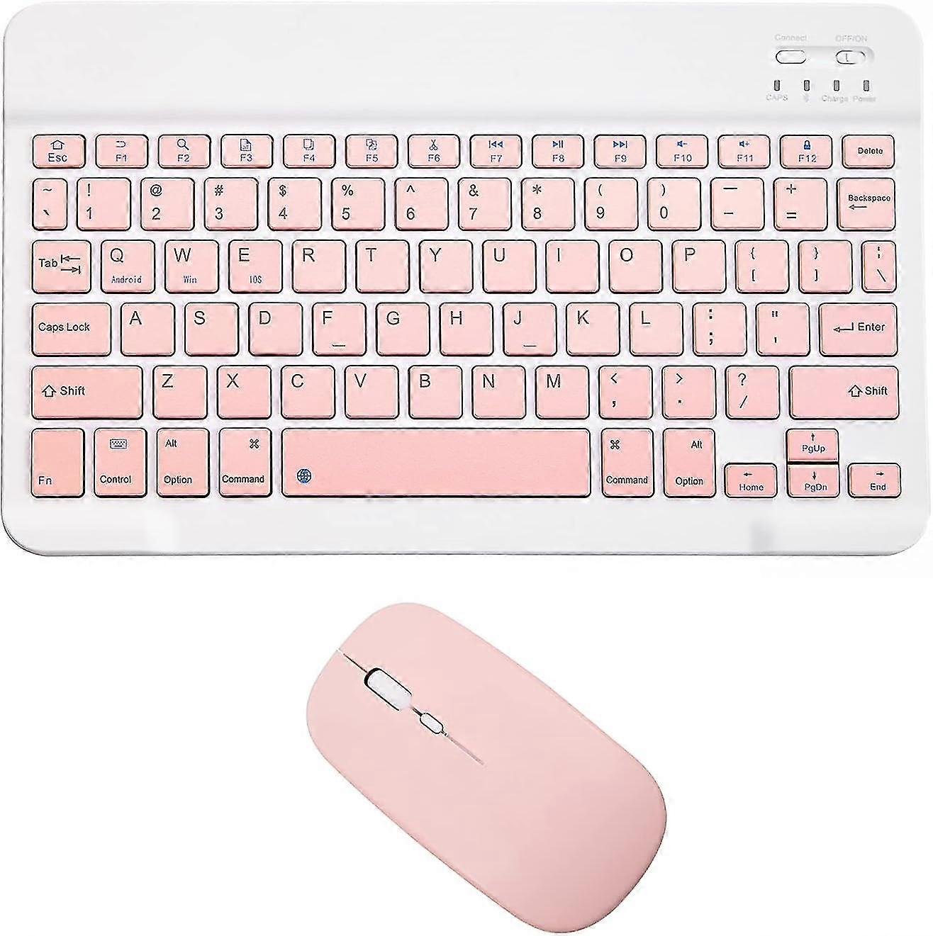 Rechargeable Bluetooth Keyboard And Mouse Combo, Ultra-thin Portable