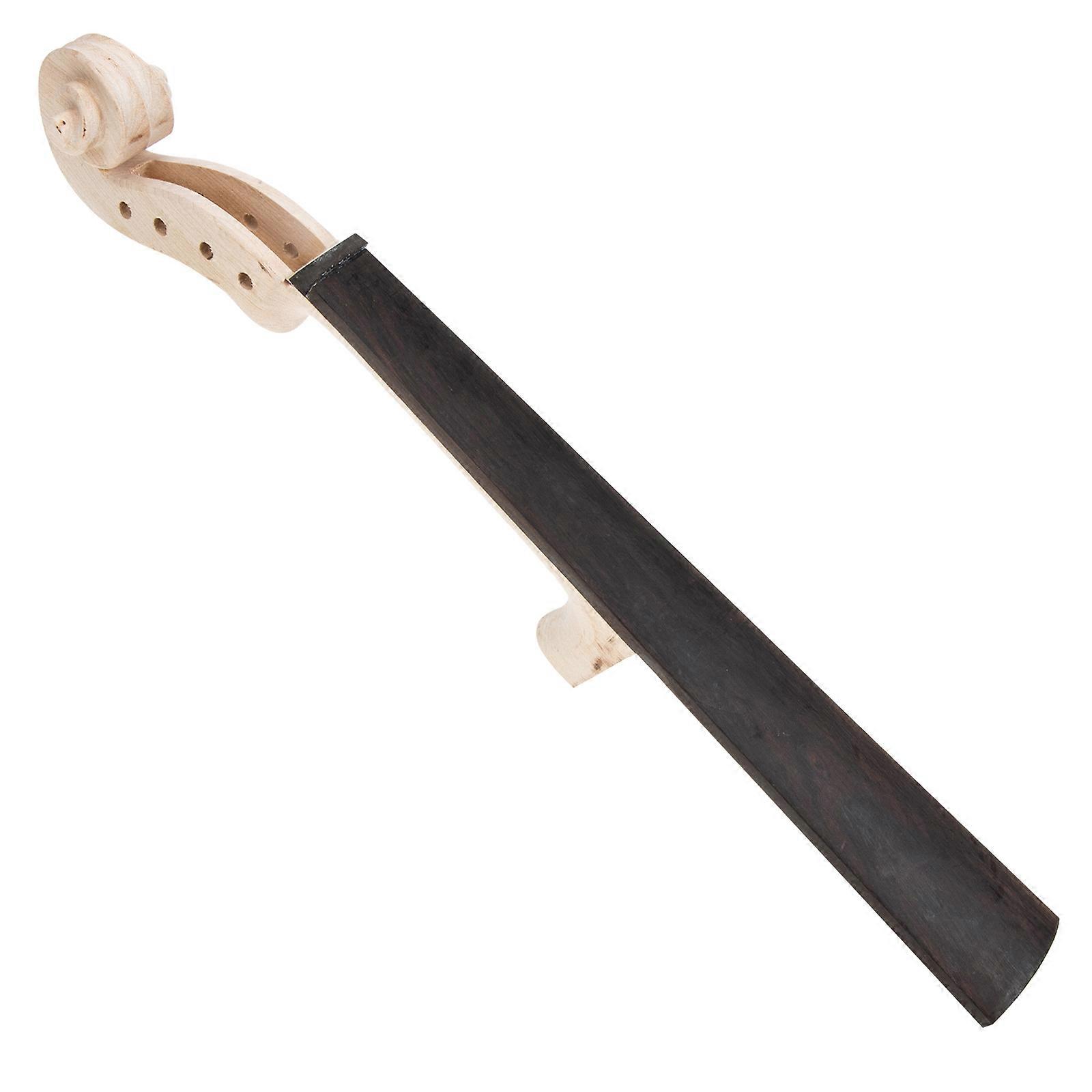 Violin Neck Head with Fingerboard 2 Sets for Violin Lovers Featuring Practical Design and Convenient Installation