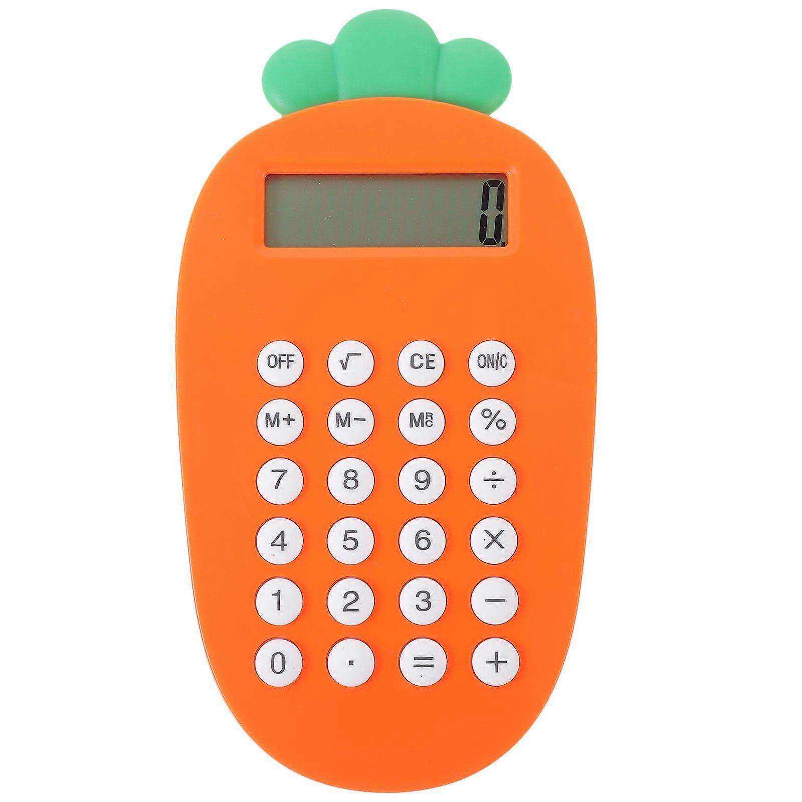 Electronic Calculator Pocket Calculator Office Counting Tool Desktop Decor for School