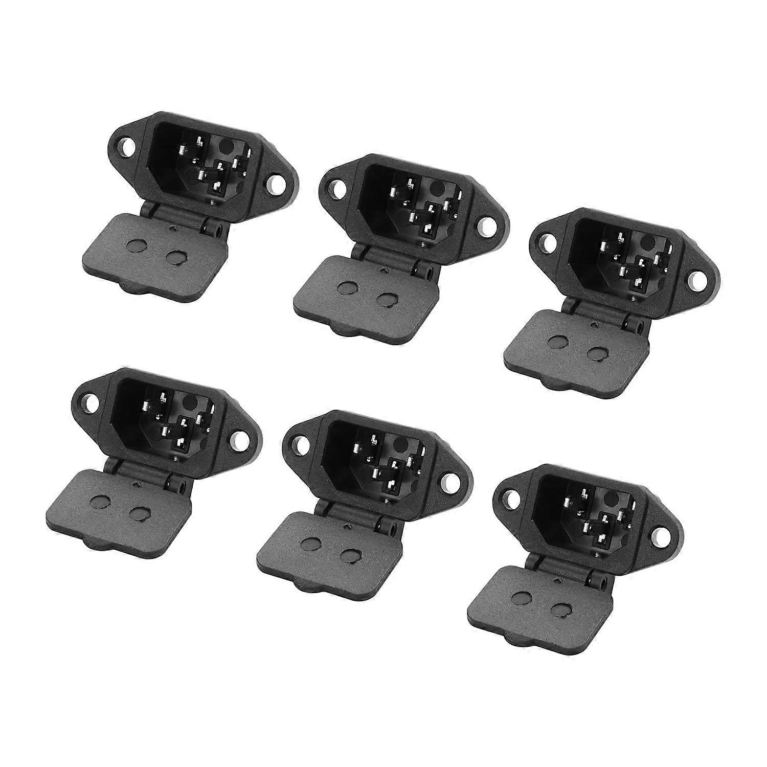 C14 Panel Mount PlugAC 250V 10A IEC 320 C14 Inlet Module Plug Power Connector